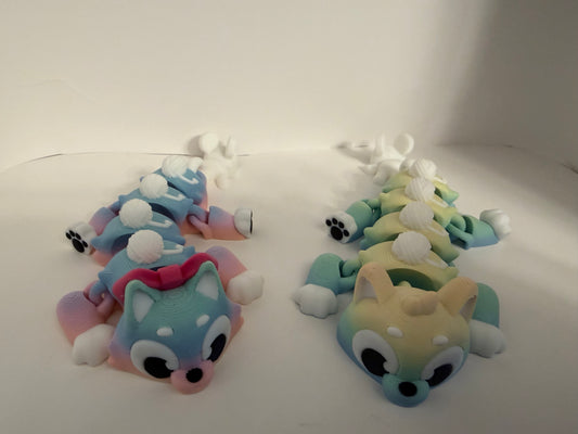Articulated 3D Printed Dragon's