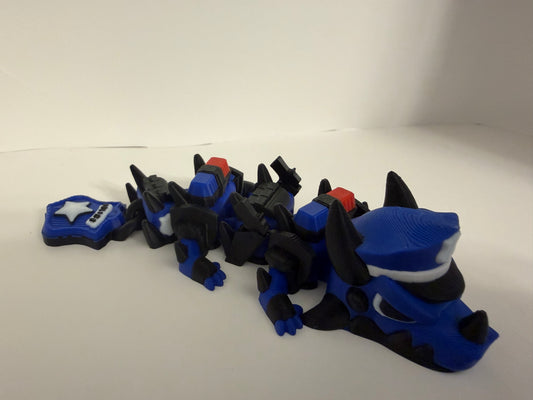 First Responder Pocket Friends – Articulated 3D Printed Dragons