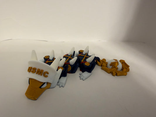 Military Pocket Friends – Articulated 3D Printed Fidget Dragons