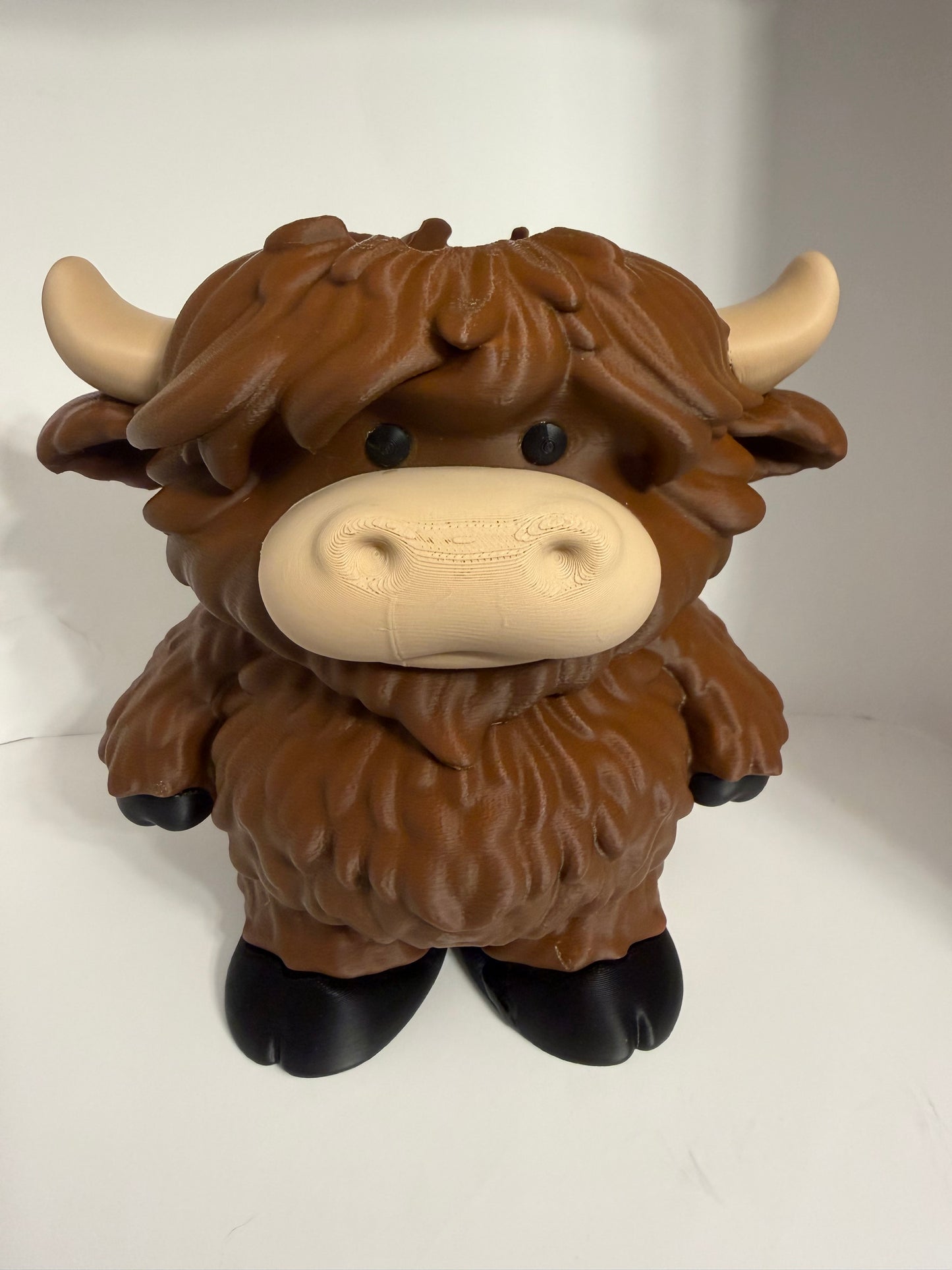 Highland Cow Soap Dispenser Holder