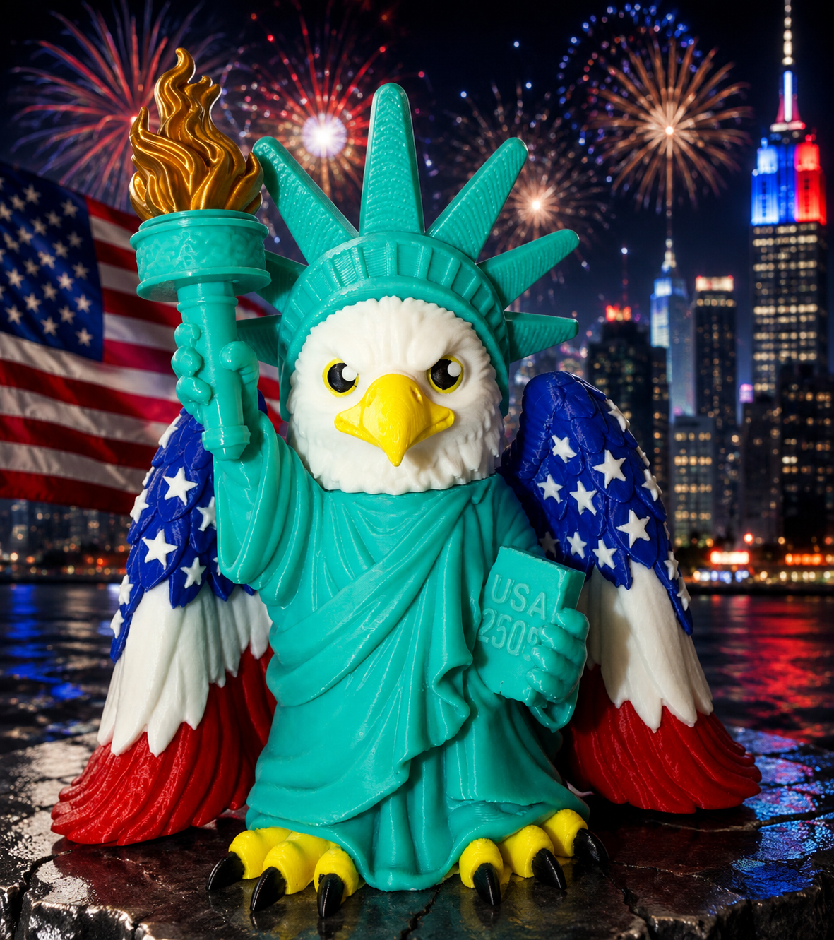Liberty Eagle 250 America Desk Display